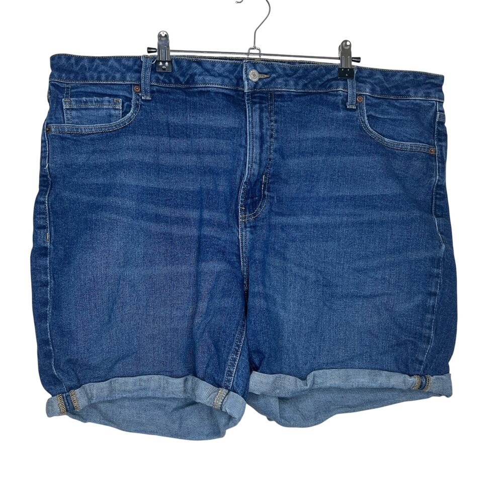 Old Navy High Rise O.G. Straight Shorty Jean Short Size 22